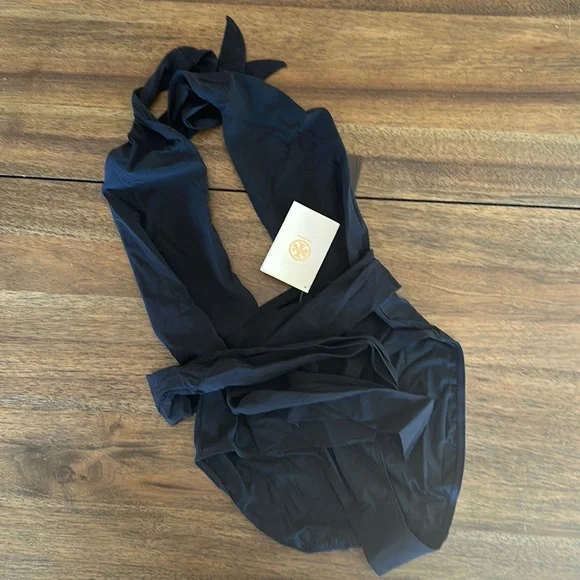 Tory Burch Wrap One-Piece Swimsuit Size L